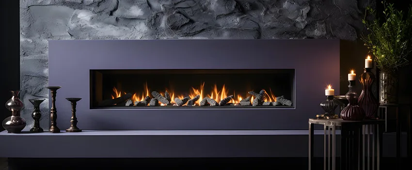 Ember Bed for Ventless Gas Fireplace in Saratoga Springs, UT